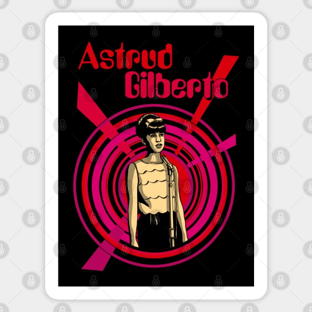 Astrud Sticker by ThunderEarring